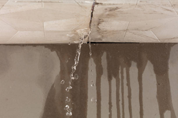 Professional Burst Pipe Cleanup technician working in Woonsocket, RI